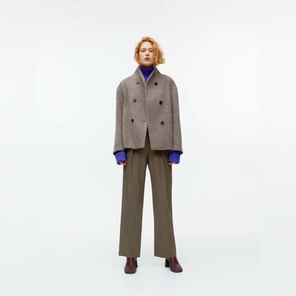 Arket Double-Face Wool Jacket - Picture 2 of 9